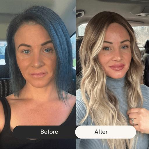 before after colour analysis