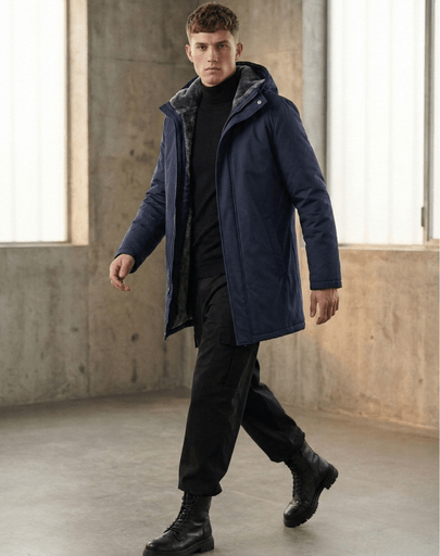 CHAQUETA DOBLE FAZ CON NYLON