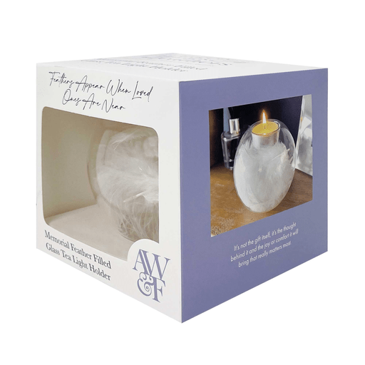 Feather tealight