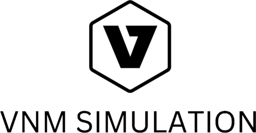 Black Logo VNM Simulation