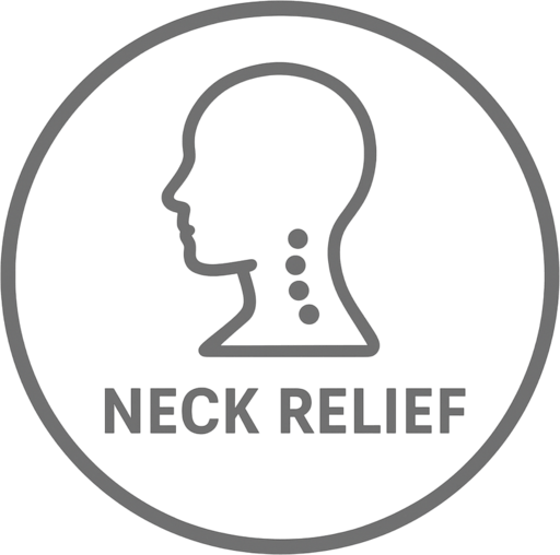 neck relief memory foam pillows